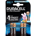 DURACELL ULTRA ALKALINE AAA BATTERY PACK 4