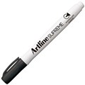ARTLINE SUPREME ANTIMICROBIAL WHITEBOARD MARKER BULLET 15MM BLACK