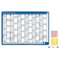 SASCO 10588 FRAMED 700 X 1000MM PLANNER YEARLY