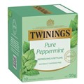 TWININGS PURE PEPPERMINT TEA BAGS PACK 10