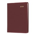 COLLINS BELMONT POCKET 337PV78 DIARY WEEK TO VIEW WITH PENCIL A7 BURGUNDY