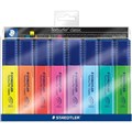 STAEDTLER 364 TEXTSURFER CLASSIC HIGHLIGHTER CHISEL ASSORTED WALLET 8