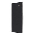 COLLINS BELMONT SLIMLINE 377PV99 DIARY WEEK TO VIEW B67 BLACK