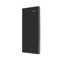 COLLINS BELMONT SLIMLINE 377PV99 DIARY WEEK TO VIEW B67 BLACK