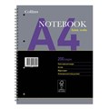 COLLINS ESSENTIAL RULED NOTEBOOK A4 200PAGES GREY
