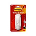 COMMAND 17069 WIRE HOOK LARGE DESIGNER RANGE WHITE PACK 1 HOOK AND 2 STRIPS