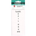 CRYSTALFILE INDICATOR TAB INSERTS AZ WHITE PACK 60