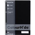 COLOURHIDE 1719402J NOTEBOOK 120 PAGE A4 BLACK