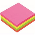 MARBIG CUBE NOTES 320 SHEETS 75 X 75MM ASSORTED BRILLIANT