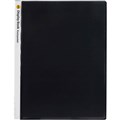 MARBIG DISPLAY BOOK NONREFILABLE INSERT COVER 40 POCKET A4 CLEARBLACK