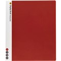 MARBIG DISPLAY BOOK NONREFILABLE INSERT COVER 20 POCKET A4 CLEARRED