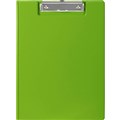 MARBIG CLIPFOLDER PE A4 SUMMER COLOURS LIME GREEN