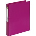MARBIG LINEN RING BINDER PE 2D 25MM A4 PINK