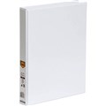 MARBIG CLEARVIEW INSERT RING BINDER 3D 25MM A4 WHITE