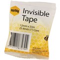 MARBIG INVISIBLE TAPE 12MM X 33M 254MM CORE