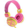 MOKI KID SAFE VOLUME LIMITED HEADPHONES PINKYELLOW