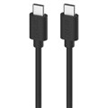 MOKI USBC TO USBC SYNCHARGE CABLE 1M JET BLACK