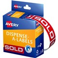 AVERY 937307 MESSAGE LABELS SOLD 19 X 64MM PACK 250