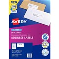 AVERY 959012 L7651 QUICK PEEL ADDRESS LABEL WITH SURE FEED LASER 65UP WHITE PACK 25