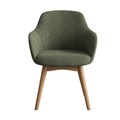 RAPIDLINE ASPEN 4 LEG TUB CHAIR 630 X 630 X 840MM OLIVEOAK