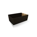 BLACK CATERING TRAY SMALL 255X155X80M EA CTN 100