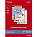 CANON HR101 HIGH RESOLUTION PHOTO PAPER 106GSM A4 WHITE PACK 200