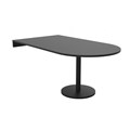 RAPIDLINE DEND TABLE TOP AND ESTILO BASE 1800 X 1000 X 745MM BLACKBLACK