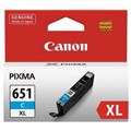 CANON CLI651XL INK CARTRIDGE HIGH YIELD CYAN