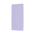COLLINS BELMONT SLIMLINE 377PV55 DIARY WEEK TO VIEW PORTRAIT LILAC