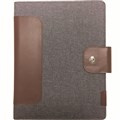 COLLINS CH2 COMPACT COMPENDIUM MAGNETIC CLOSURE WITH NOTEPAD QUARTO 260 X 210MM GREY