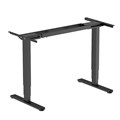 ERGOVIDA DUAL MOTOR SIT STAND DESK BLACK FRAME ONLY