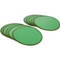 ELIZABETH RICHARDS TEN FRAMES CARPET DISCS GREEN PACK 10