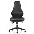 RAPIDLINE ERGORA POSTURE CHAIR MEDIUM BACK BLACK PU
