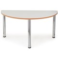 QUORUM GEOMETRY MEETING TABLE HALF ROUND 1500MM