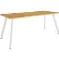 RAPIDLINE ETERNITY MEETING TABLE 1800 X 750MM BEECHWHITE