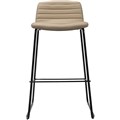 RAPIDLINE PIXEL COUNTER STOOL 630MM ALMONDBLACK