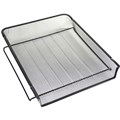 ITALPLAST WIRE MESH DOCUMENT TRAY A4 BLACK