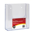 DEFLECTO BROCHURE HOLDER WALL MOUNT A5 CLEAR