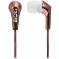MOKI LIFE METALLICS EARBUDS NOISE ISOLATING ROSE GOLD