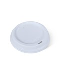 8OZ WHITE SMOOTH LID 80MM SLV 100  CTN 1000
