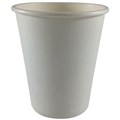 WRITER BREAKROOM DISPOSABLE SINGLE WALL PAPER CUP 8OZ WHITE CARTON 1000