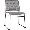 OLG STAX CHAIR SLED BASE MATTE GREY
