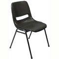 RAPIDLINE P100 STACKING CHAIR POLYPROPYLENE BLACK