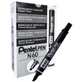 PENTEL N60A BLACK MARKER BX12