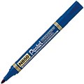 PENTEL N850 PERMANENT MARKER BULLET 10MM BLUE