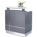 OM PREMIER RECEPTIONIST COUNTER 880 X 690 X 1150MM GREY