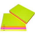 QUILL COLOURED A4 COPY PAPER 80GSM FLUORO ASSORTED PACK 500 SHEETS