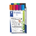 STAEDTLER 351 LUMOCOLOR WHITEBOARD MARKER BULLET ASSORTED BOX 10