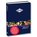 ZIONS TABLE BOOKINGS DIARY 2PAGE PER DAY 300 X 210MM BLUE