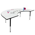 CREATIVE KIDS DRY ERASE SURFACE JELLYBEAN TABLE TOP ONLY